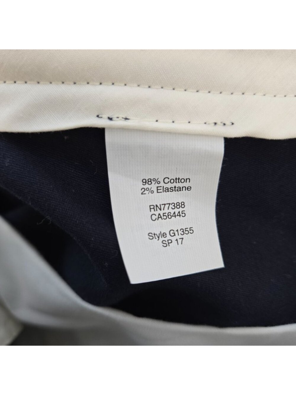 J. Crew Factory Flex Bedford Chino Pants Size 33x32 - Picture 7 of 7